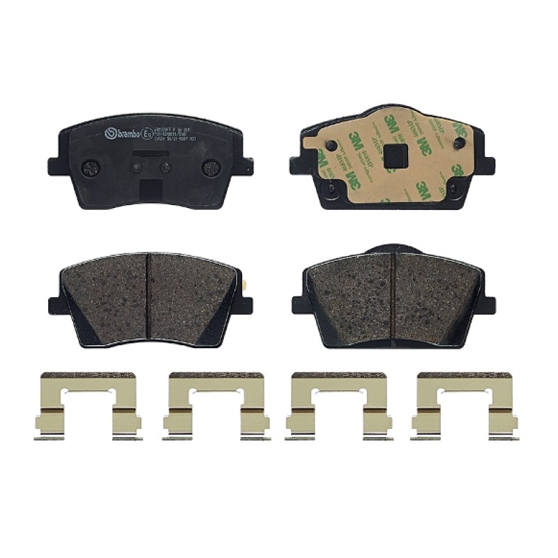 Remblokkenset Vooras Brembo premium