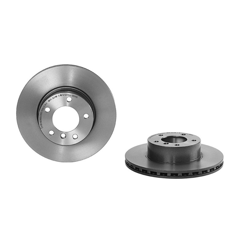 Remschijven Vooras Brembo Premium