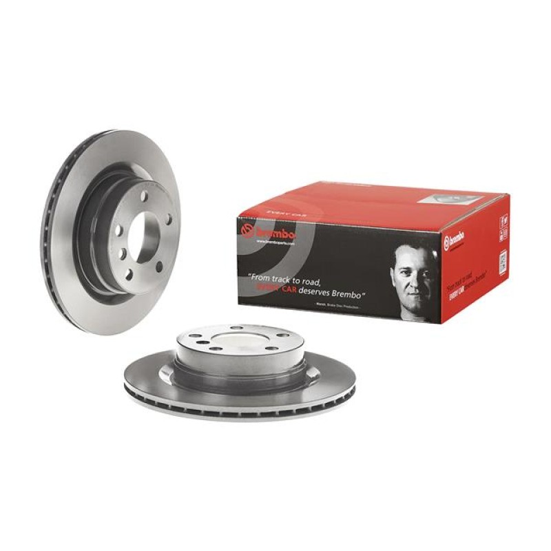 Remschijven Achteras Brembo Premium
