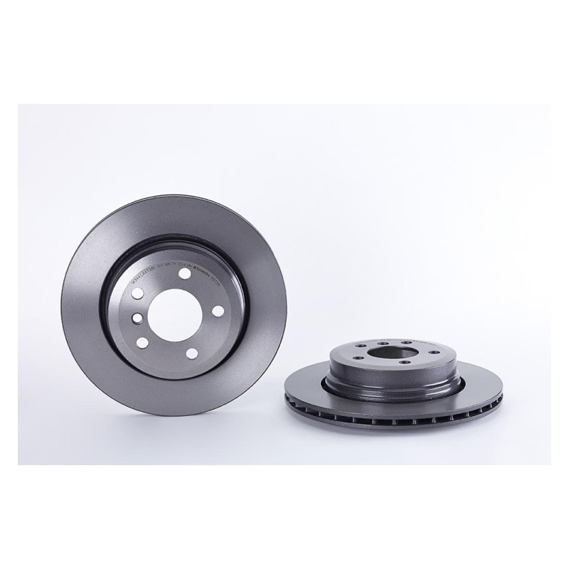 Remschijven Achteras Brembo Premium