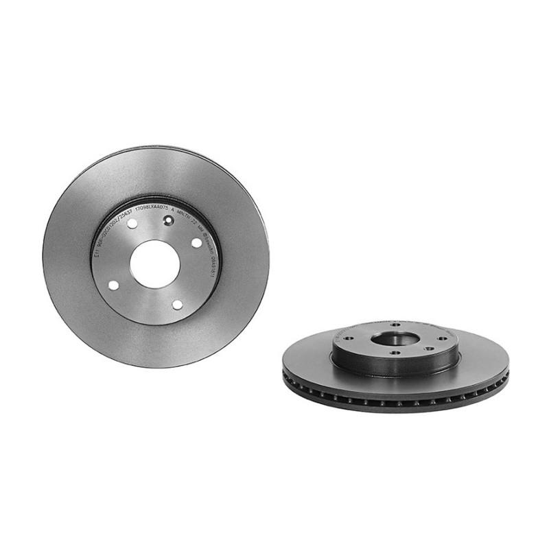 Remschijven Vooras Brembo Premium