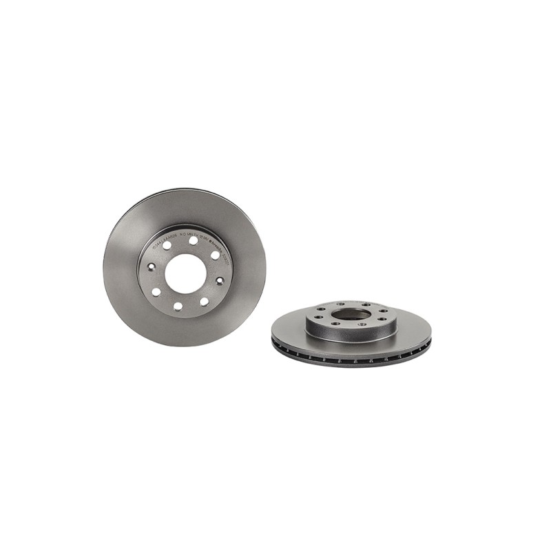 Remschijven Vooras Brembo Premium