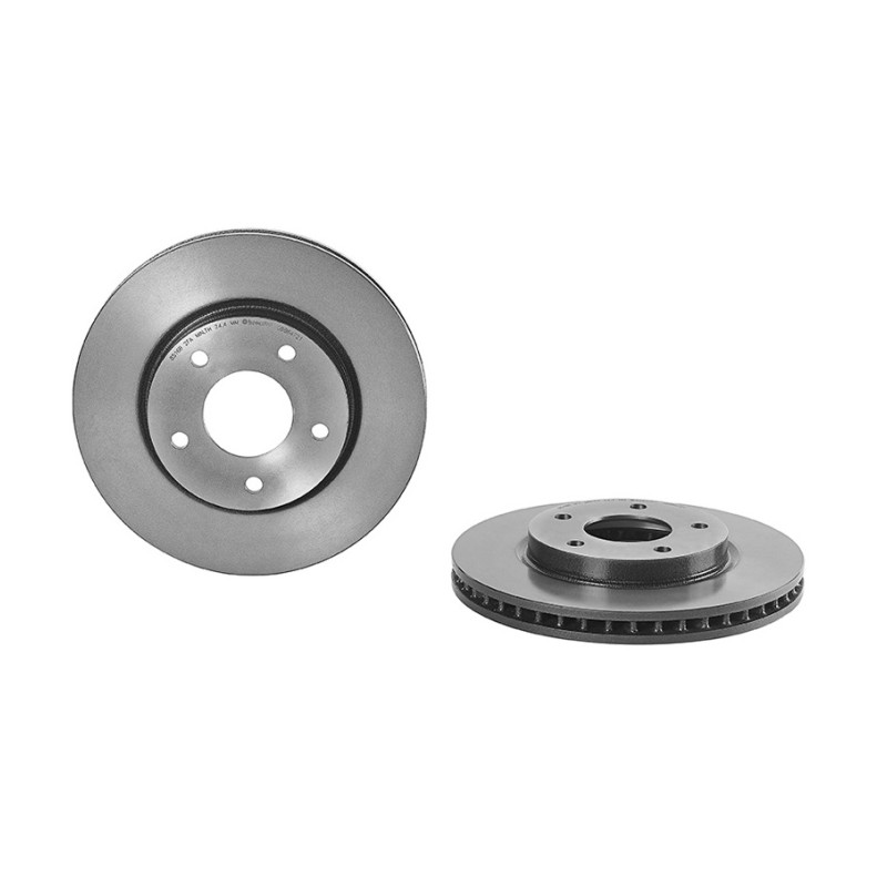 Remschijven Vooras Brembo Premium