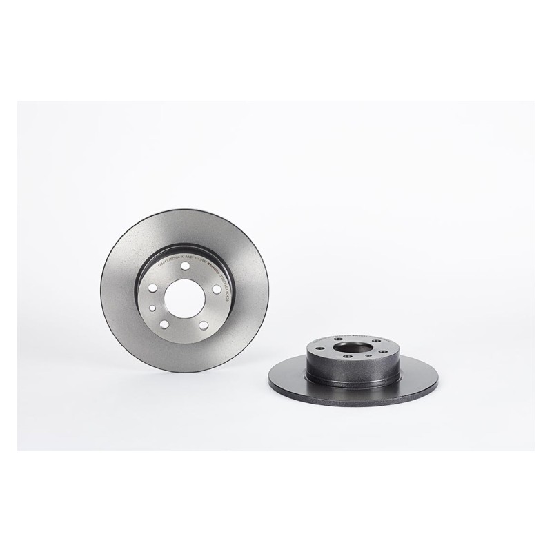 Remschijven Achteras Brembo Premium