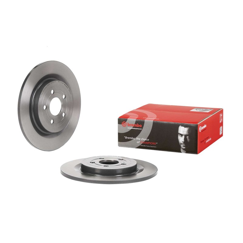 Remschijven Achteras Brembo Premium