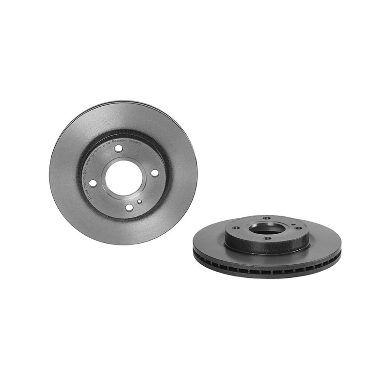 Remschijven Vooras Brembo Premium