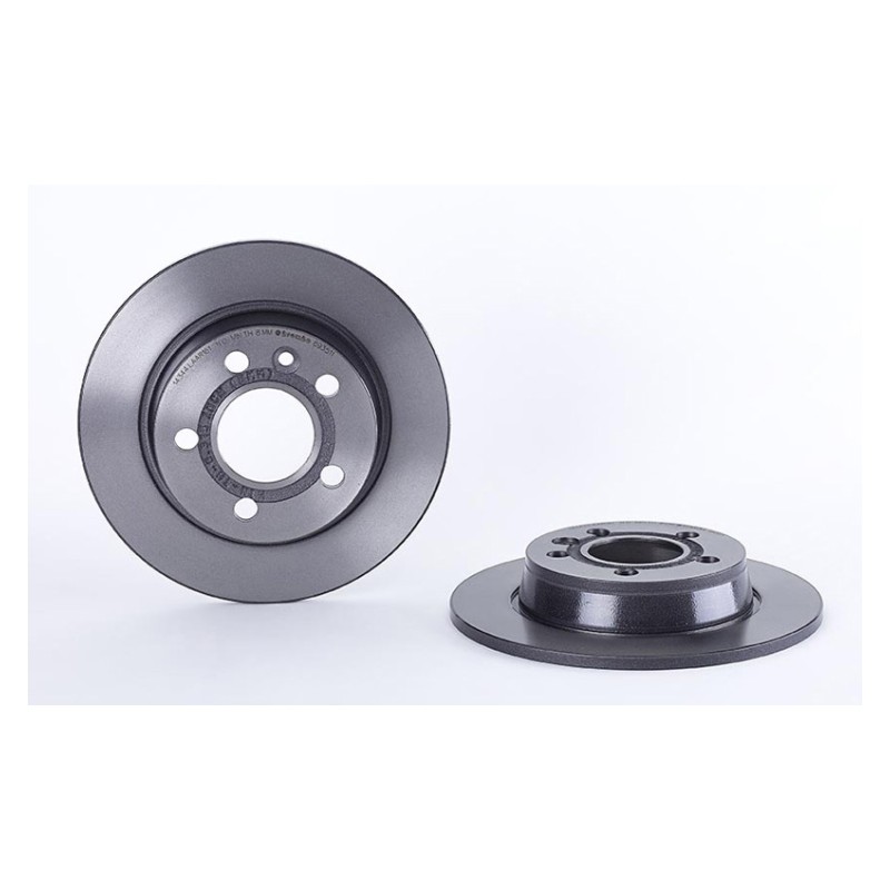 Remschijven Achteras Brembo Premium