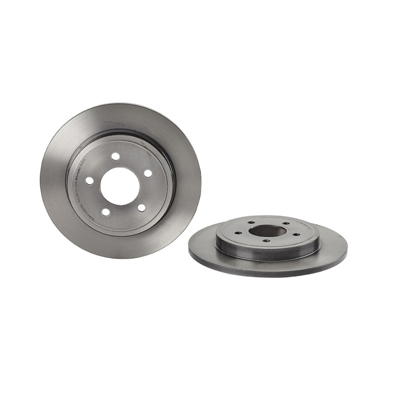 Remschijven Achteras Brembo Premium