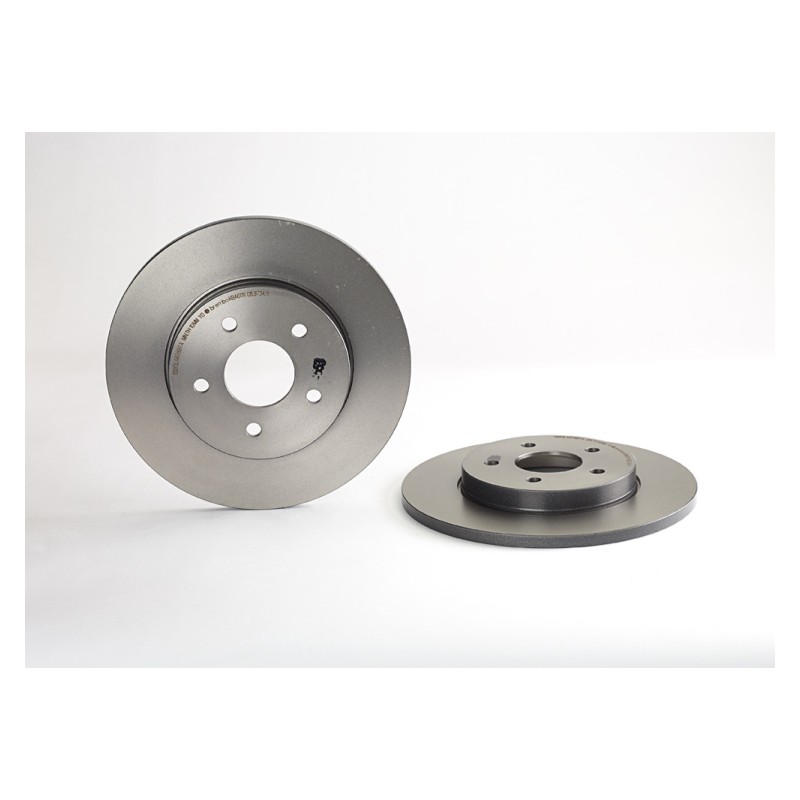 Remschijven Achteras Brembo Premium