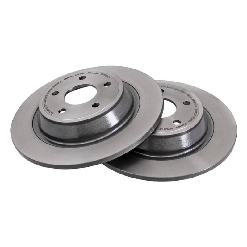 Remschijven Achteras Brembo Premium