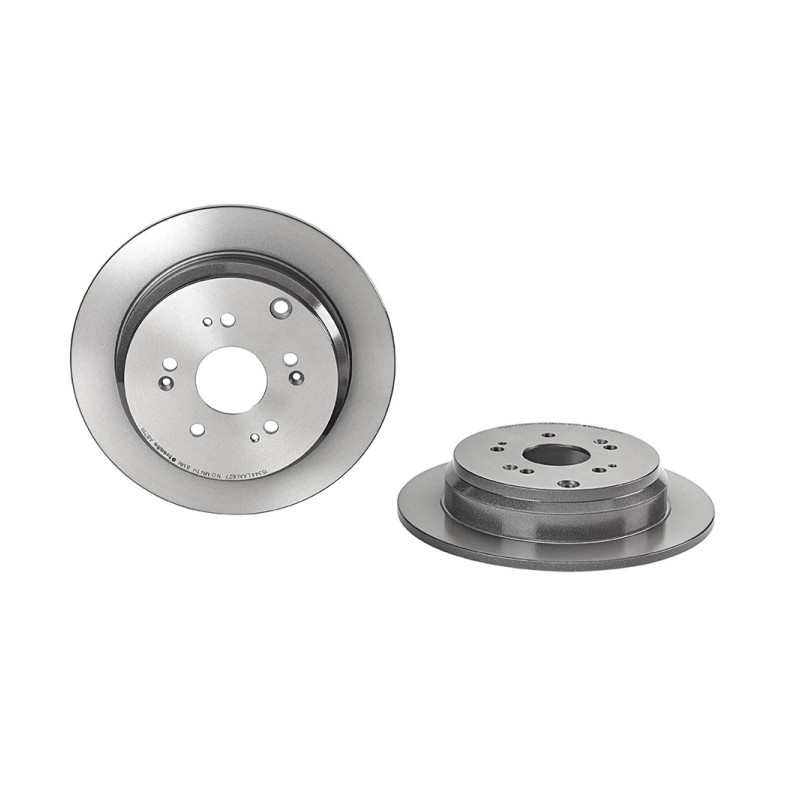 Remschijven Achteras Brembo Premium