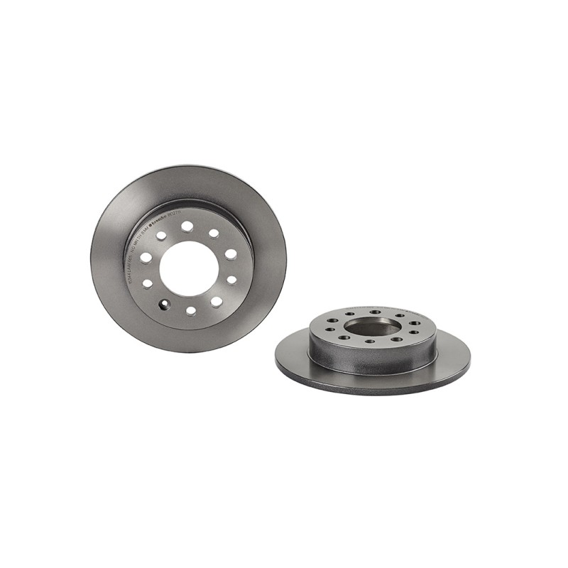 Remschijven Achteras Brembo Premium