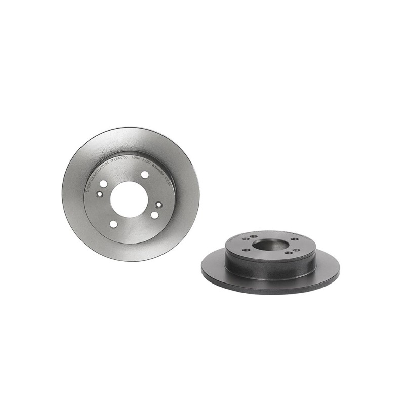 Remschijven Achteras Brembo Premium