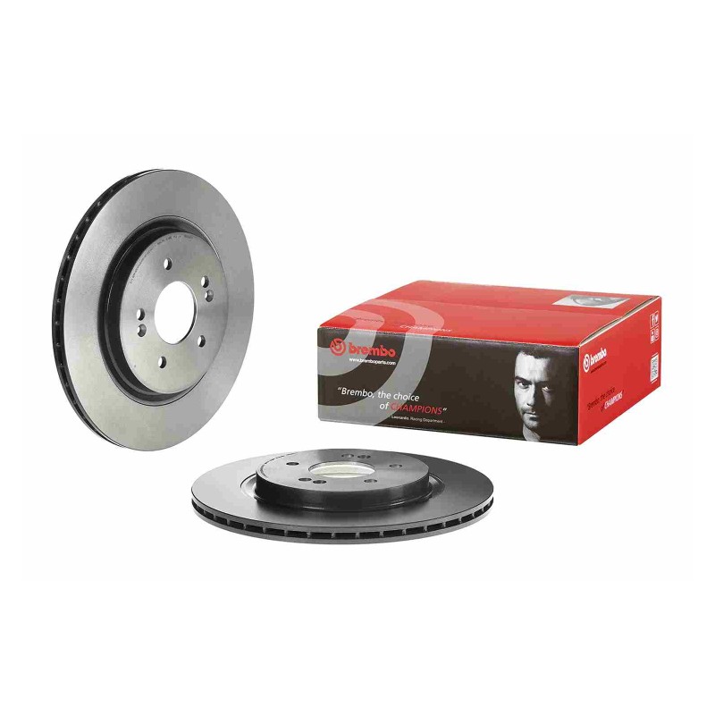 Remschijven Achteras Brembo Premium