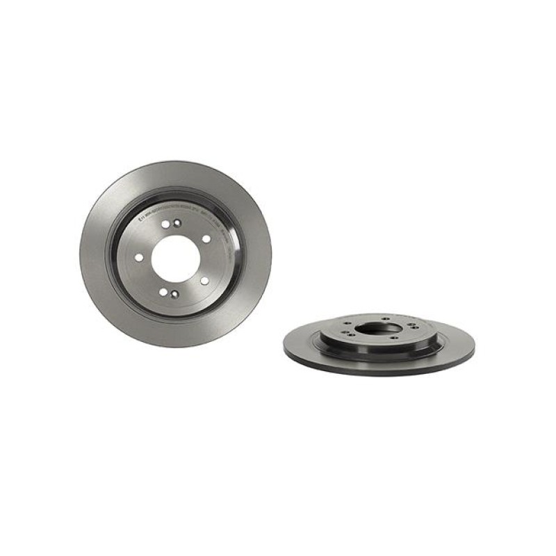 Remschijven Achteras Brembo Premium