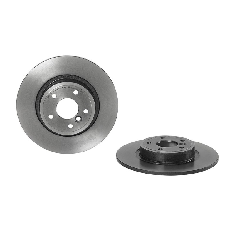 Remschijven Achteras Brembo Premium