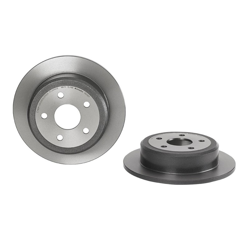 Remschijven Achteras Brembo Premium