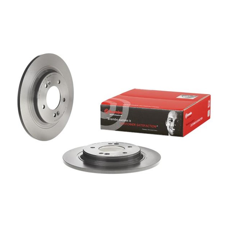 Remschijven Achteras Brembo Premium