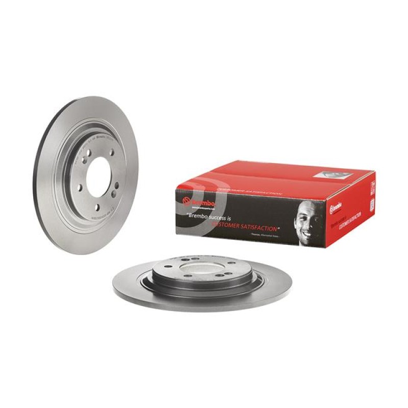Remschijven Achteras Brembo Premium