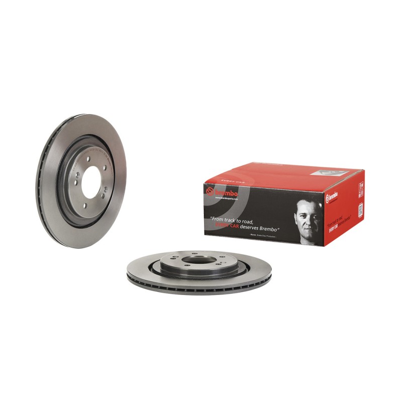 Remschijven Achteras Brembo Premium