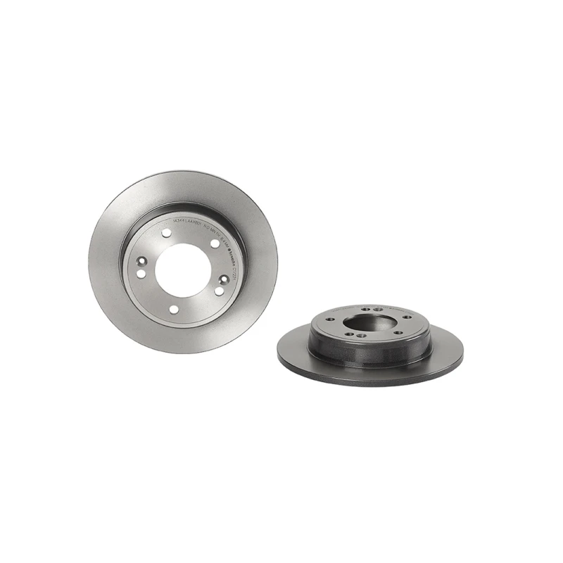 Remschijven Achteras Brembo Premium