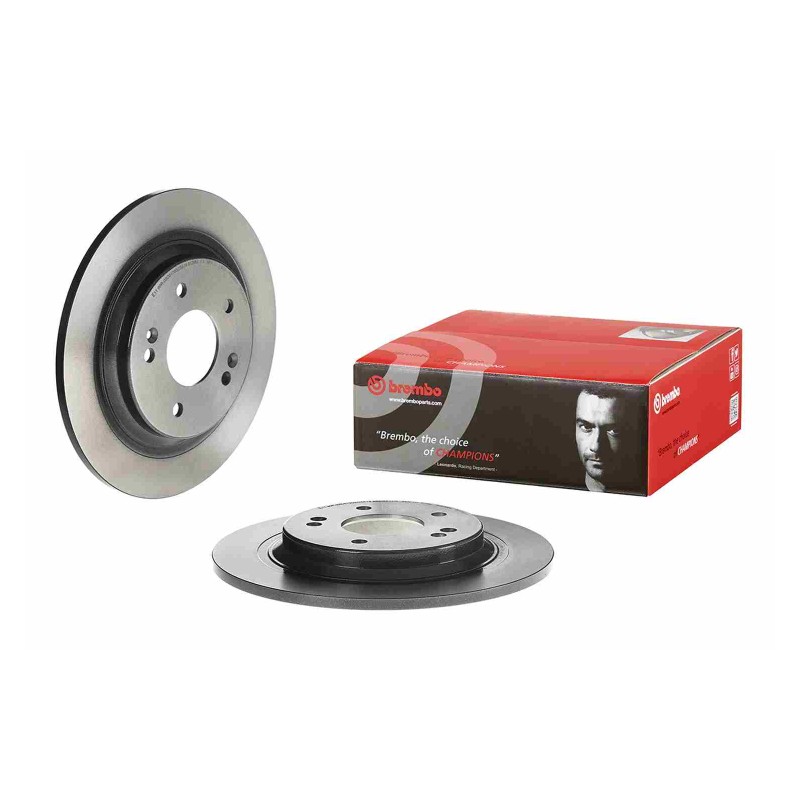 Remschijven Achteras Brembo Premium