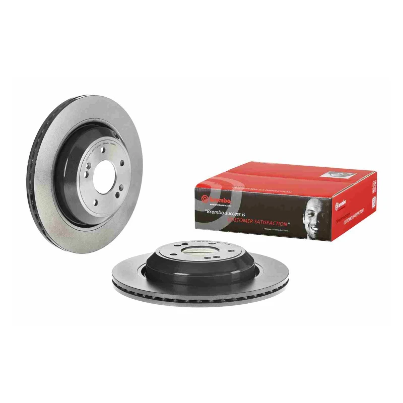 Remschijven Achteras Brembo Premium