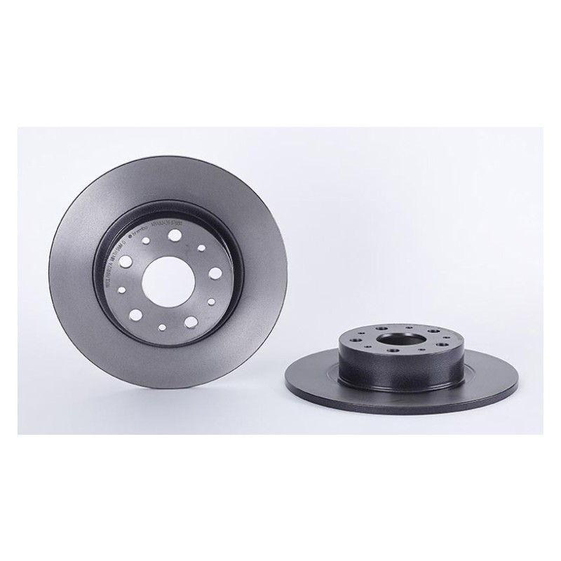 Remschijven Achteras Brembo Premium