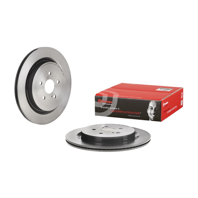 Remschijven Achteras Brembo Premium