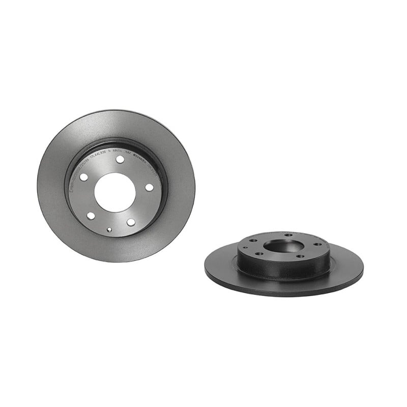 Remschijven Achteras Brembo Premium