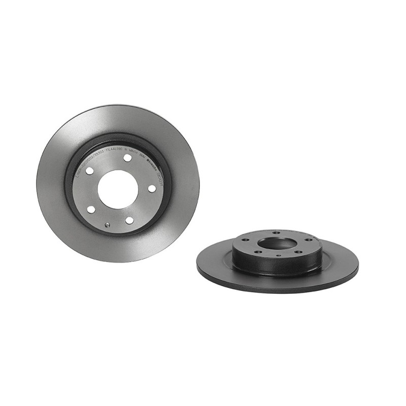 Remschijven Achteras Brembo Premium