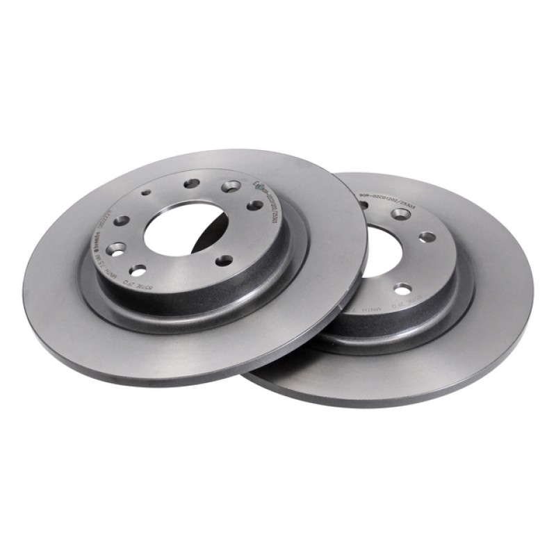 Remschijven Achteras Brembo Premium