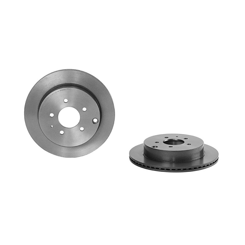 Remschijven Achteras Brembo Premium