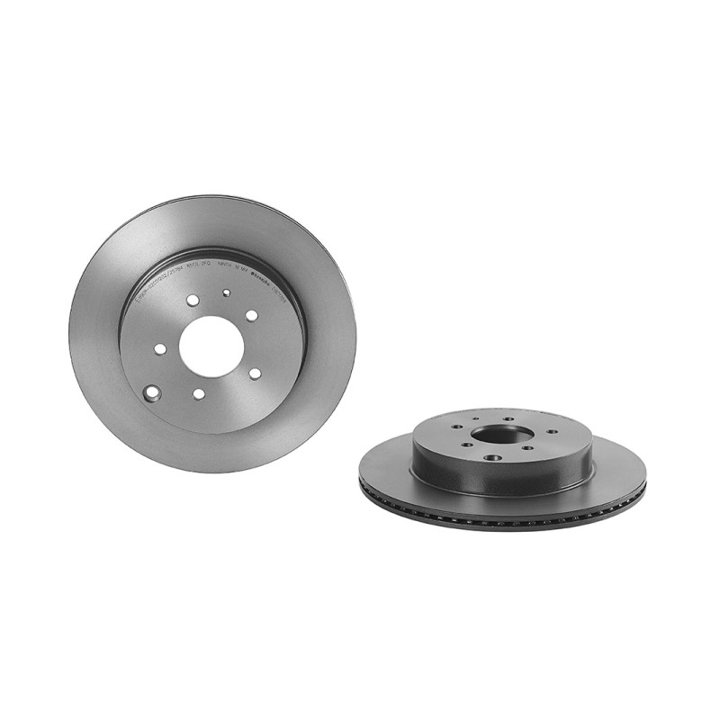 Remschijven Achteras Brembo Premium