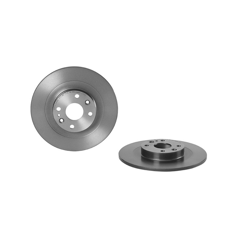 Remschijven Achteras Brembo Premium