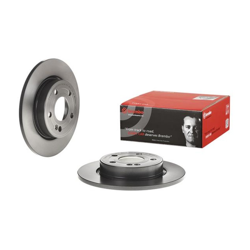 Remschijven Achteras Brembo Premium