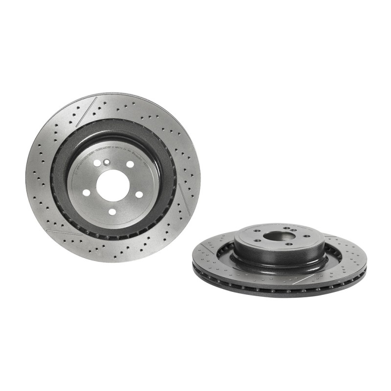 Remschijven Achteras Brembo Premium
