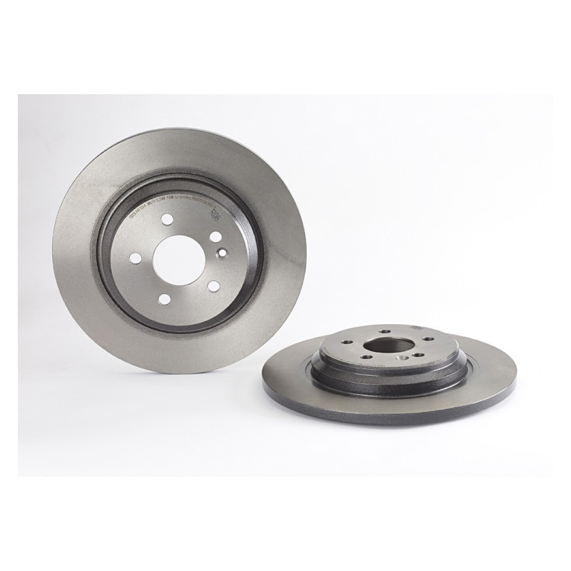 Remschijven Achteras Brembo Premium