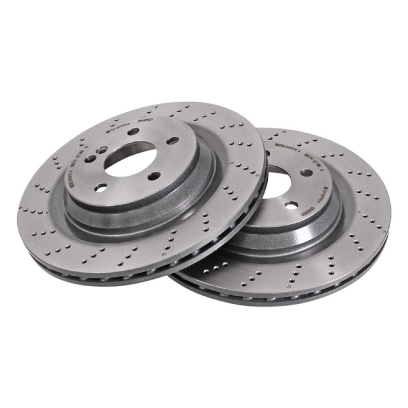 Remschijven Achteras Brembo Premium