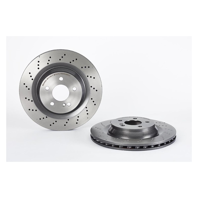 Remschijven Achteras Brembo Premium