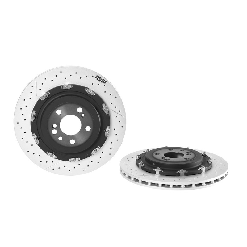 Remschijven Achteras Brembo Premium
