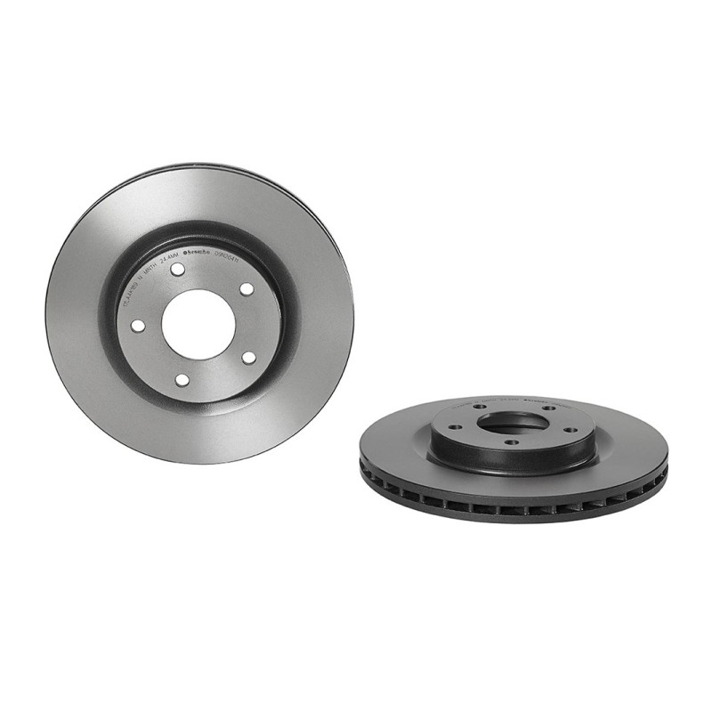Remschijven Vooras Brembo Premium