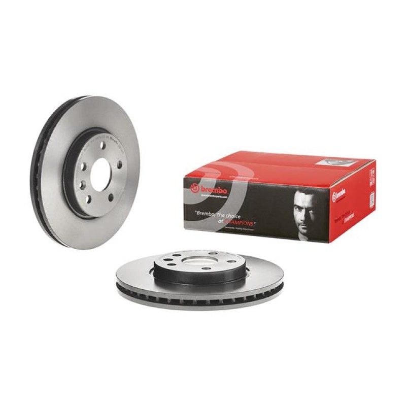 Remschijven Vooras Brembo Premium