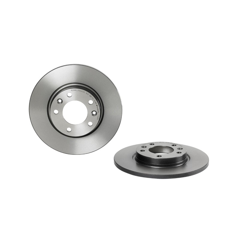 Remschijven Achteras Brembo Premium