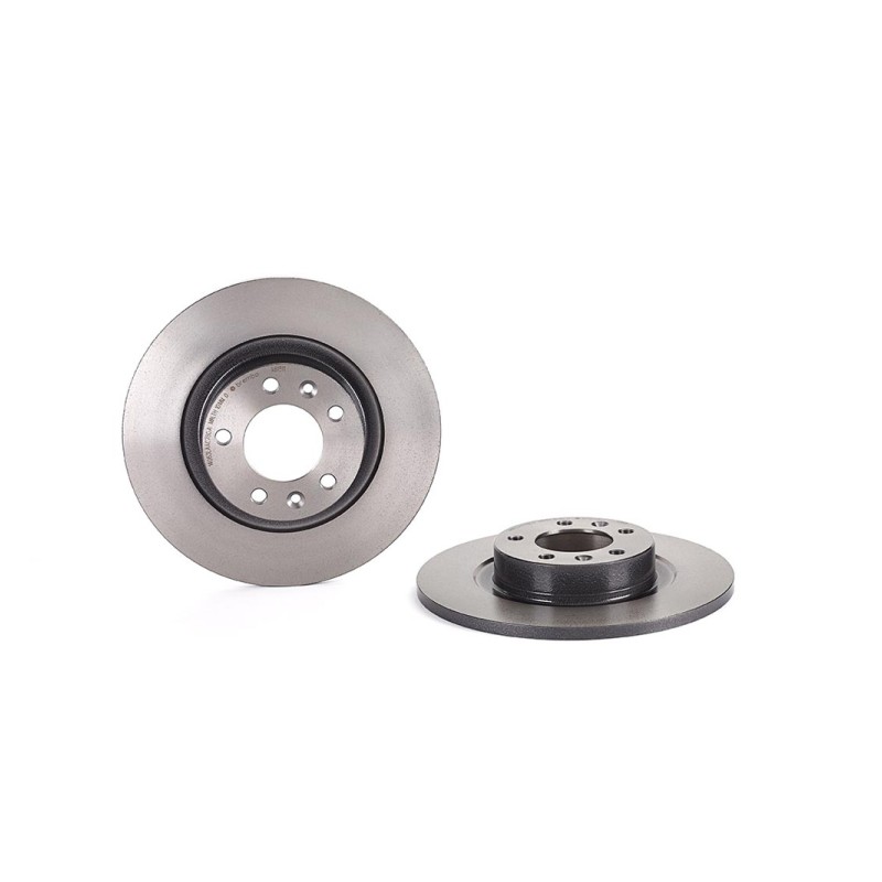 Remschijven Achteras Brembo Premium