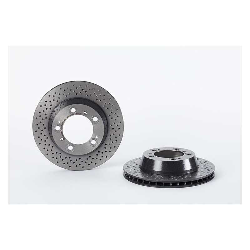 Remschijven Achteras Brembo Premium