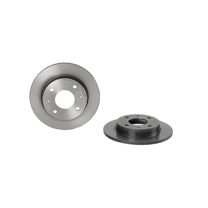 Remschijven Achteras Brembo Premium
