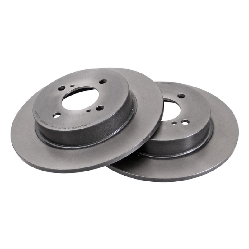 Remschijven Achteras Brembo Premium