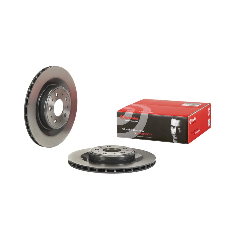 Remschijven Achteras Brembo Premium