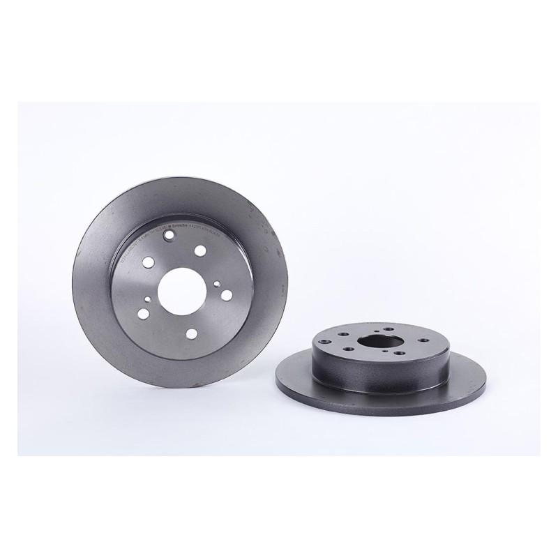 Remschijven Achteras Brembo Premium